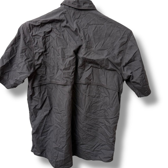 5.11 Tactical Mens‎ Short Sleeve Button Up Shirt Gray Regular Medium - Picture 10 of 13